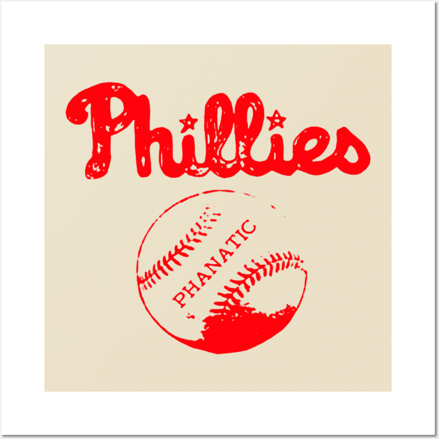 Phillies Wall Art by PL Oudin